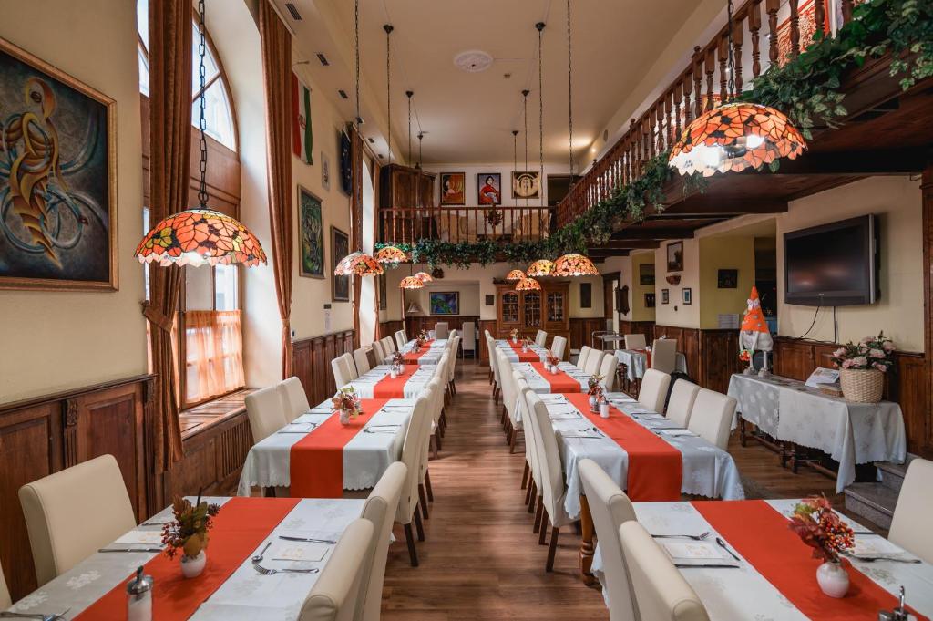 Restaurace v ubytování City Hotel UNIO superior