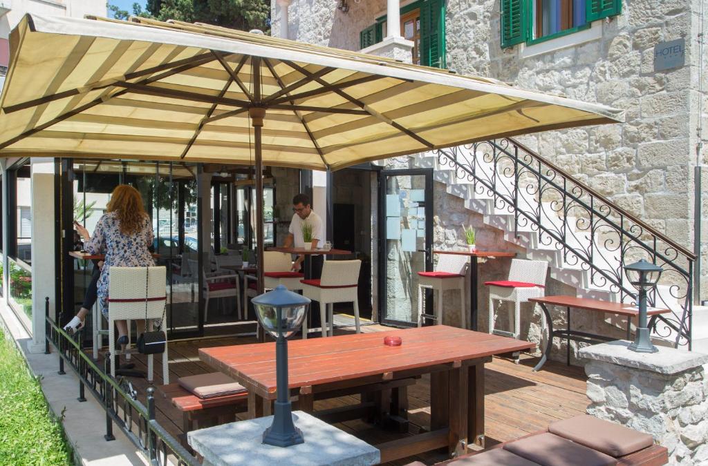 Balkón nebo terasa v ubytování Hotel Villa Diana