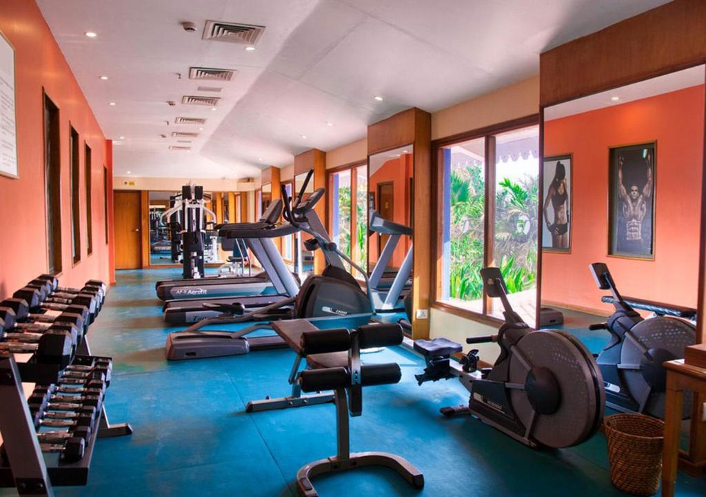 Fitness centrum a/nebo fitness zařízení v ubytování Acron Candolim Regina
