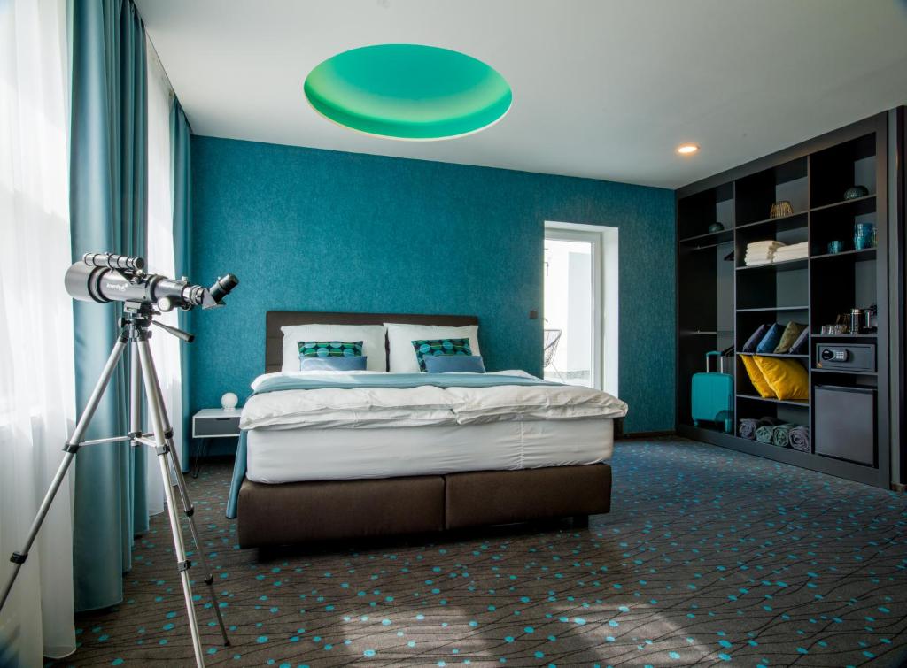 Rooftop Planet Prague Hotel - Resim 22