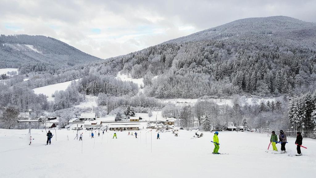 Apartmány Ski areal Kareš v zime