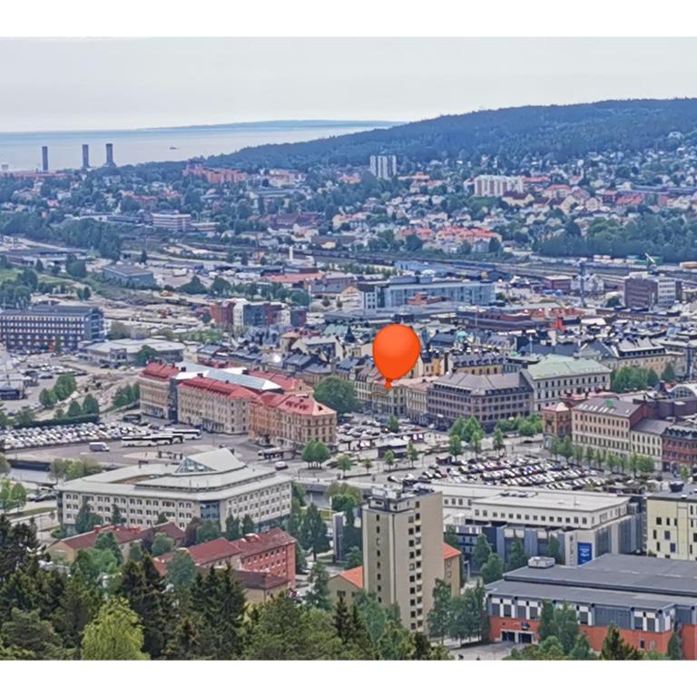 Nespecifikovaný výhled na destinaci Sundsvall nebo výhled na město při pohledu z hotelu