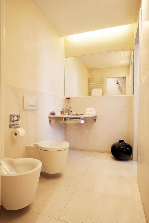 Koupelna v ubytování Hotel Due Mori