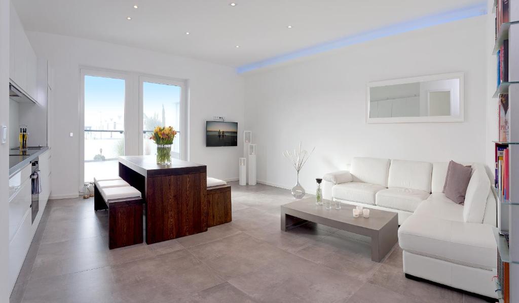 Exklusive Ferienwohnung mit Blick auf den Yachthafen - One-Bedroom Apartment