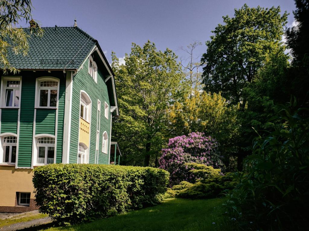Vonkajšia záhrada v ubytovaní Pensjonat Eldorado