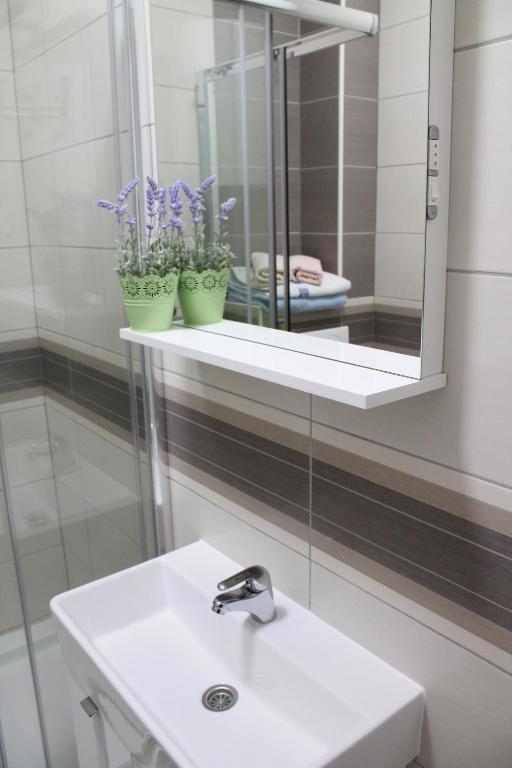 Kúpeľňa v ubytovaní Apartmani Matea