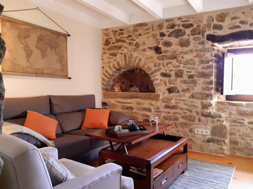 Posezení v ubytování MONELLS - CASA Rural - CAN FELIP