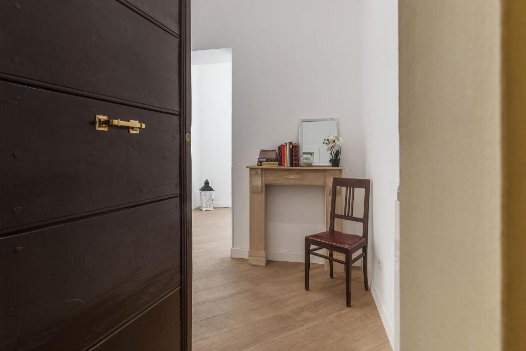 Kuchyň nebo kuchyňský kout v ubytování Hotel Mimosa Pantheon