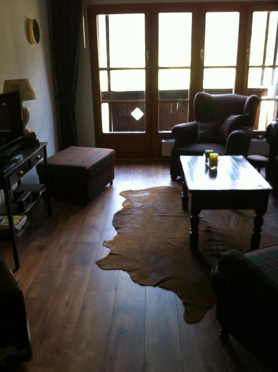 Posezení v ubytování Aragon lodge