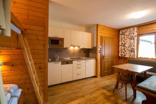 Kuchyň nebo kuchyňský kout v ubytování Ferienhaus Nickl