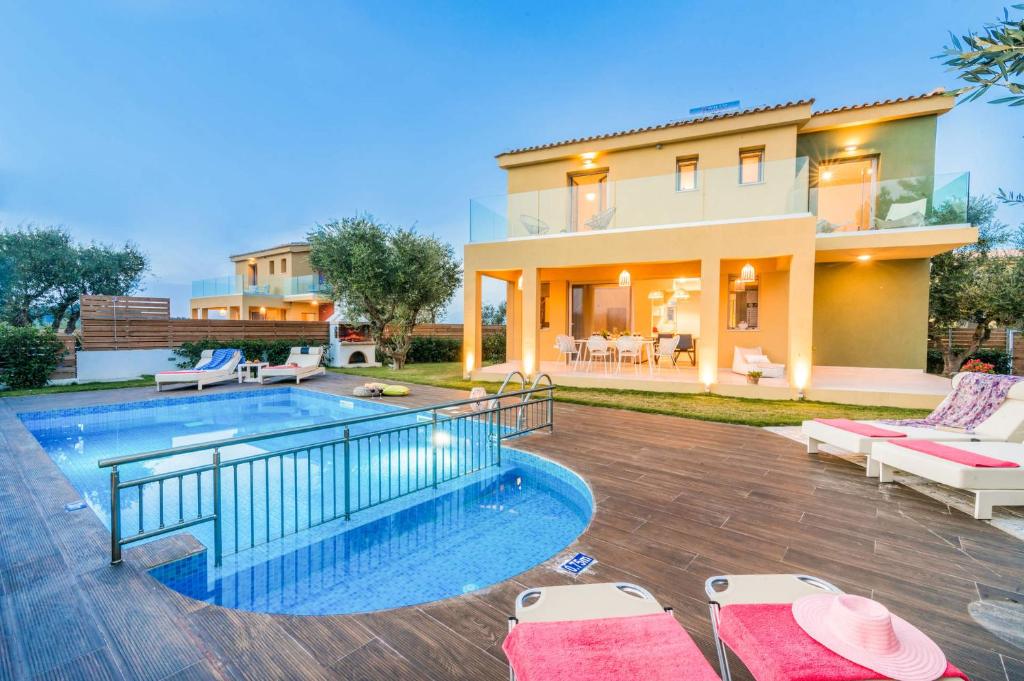 Bazén v ubytování Kaletzia villas nebo v jeho okolí