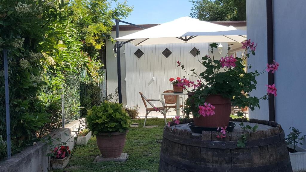 Zahrada ubytování Le Botti B&B