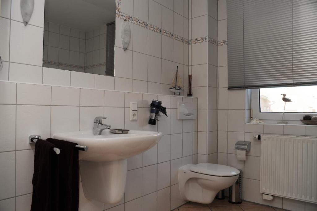 Koupelna v ubytování Exklusive FeWo Greetsiel