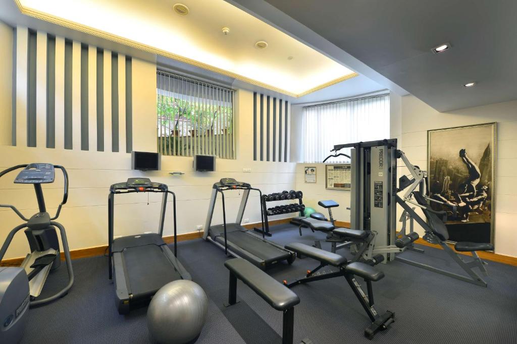 Fitness centrum a/nebo fitness zařízení v ubytování Park Plaza Gurgaon