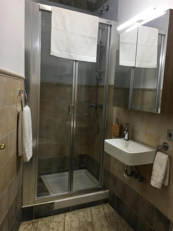 Kúpeľňa v ubytovaní Casa del Mercado