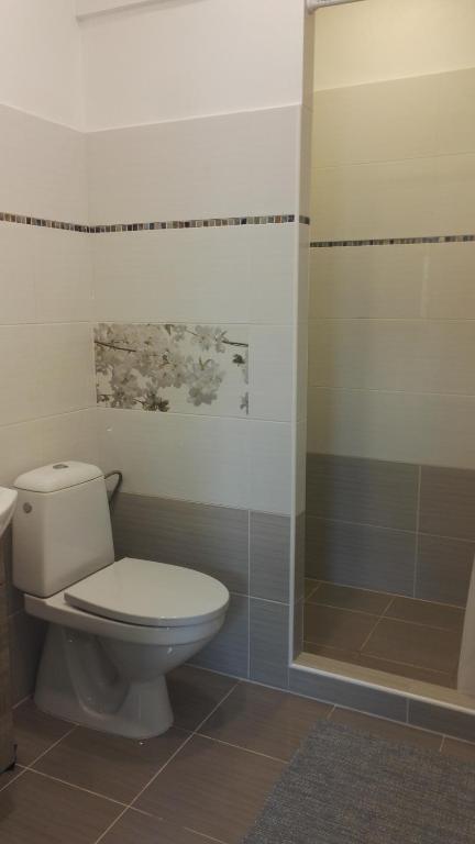 Koupelna v ubytování Apartmány Opolany