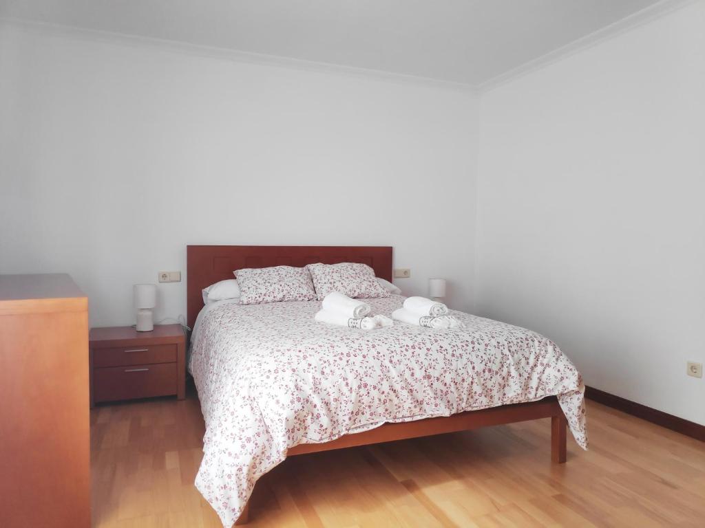 Postel nebo postele na pokoji v ubytování Apartamento Naval
