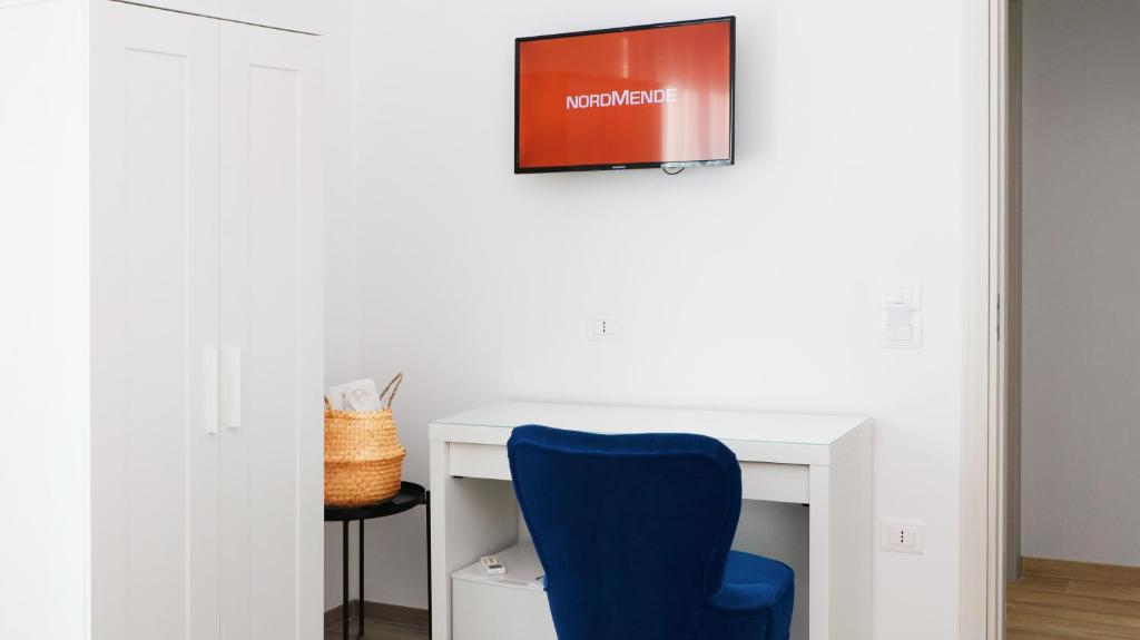 TV a/nebo společenská místnost v ubytování B&B Battisti59
