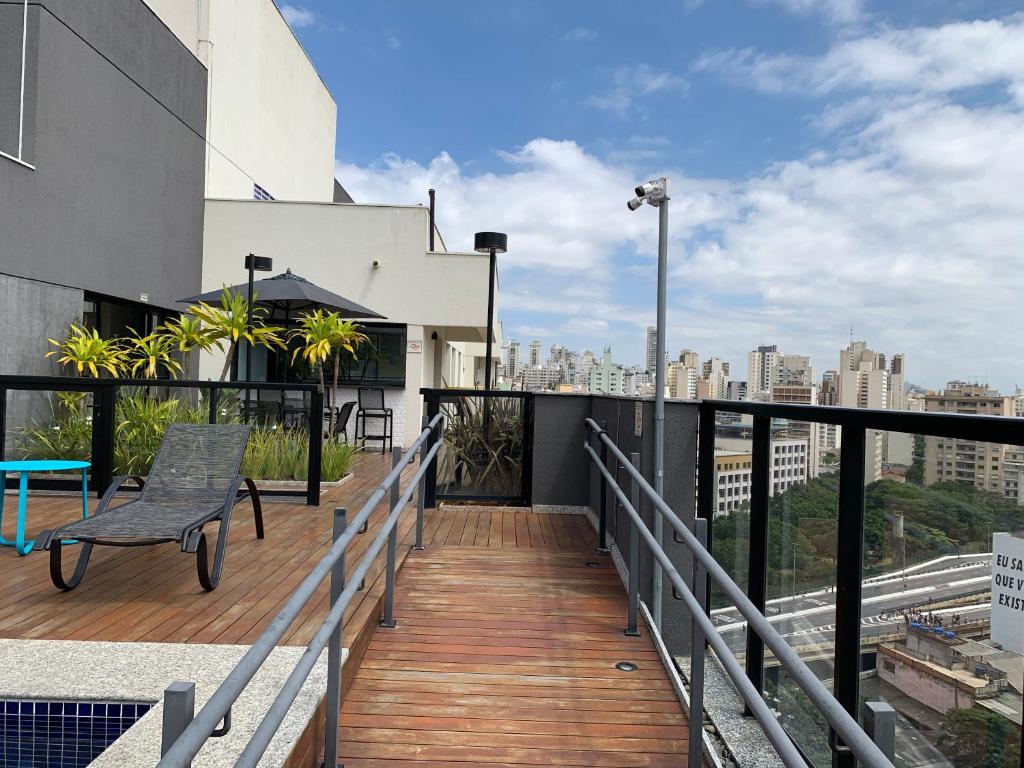  Apt Studium Centro de SP Próximo a 2 Metrôs