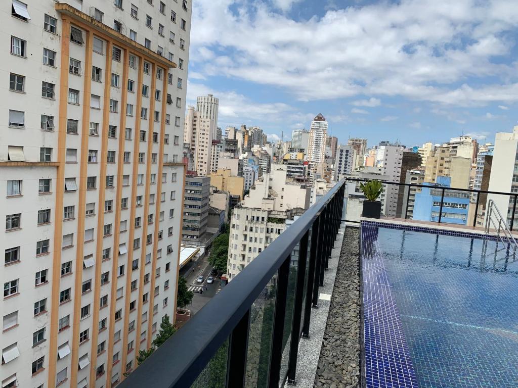  Apt Studium Centro de SP Próximo a 2 Metrôs