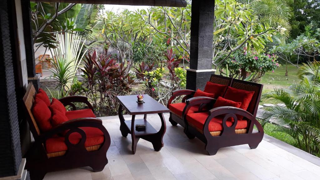 Zahrada ubytování TEGAL SARI, Pemuteran- North Bali