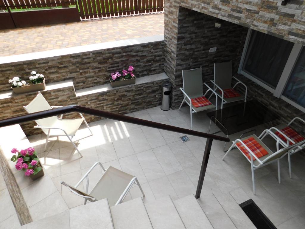 Balkon lub taras w obiekcie Wesselényi Apartmanház