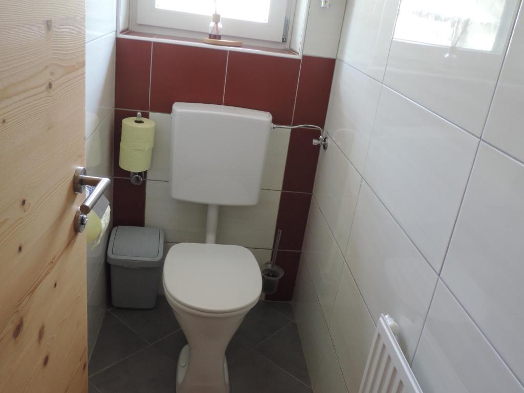 Koupelna v ubytování Ferienwohnung Steinberger