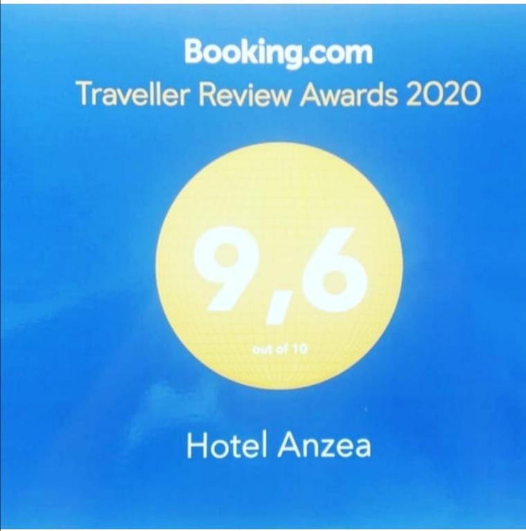Certifikát, hodnocení, plakát nebo jiný dokument vystavený v ubytování Hotel Anzea