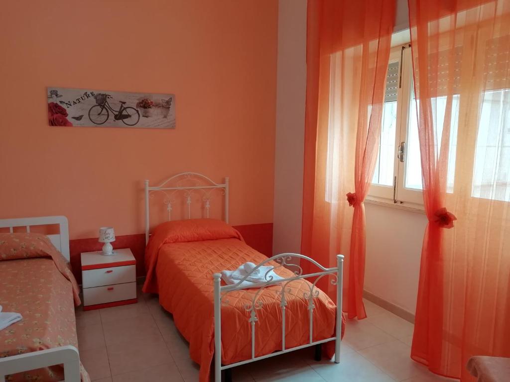 Postel nebo postele na pokoji v ubytování Il sole
