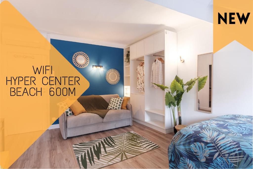 Le Carnot - HYPERCENTRE - Cosy & Climatisation, Cannes – Tarifs 2023