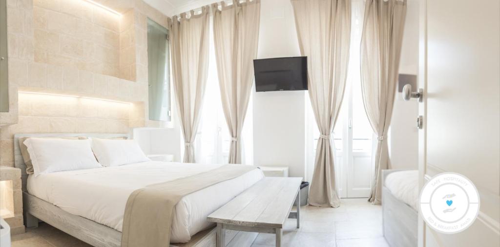 Posteľ alebo postele v izbe v ubytovaní Bed & Breakfast AMATI