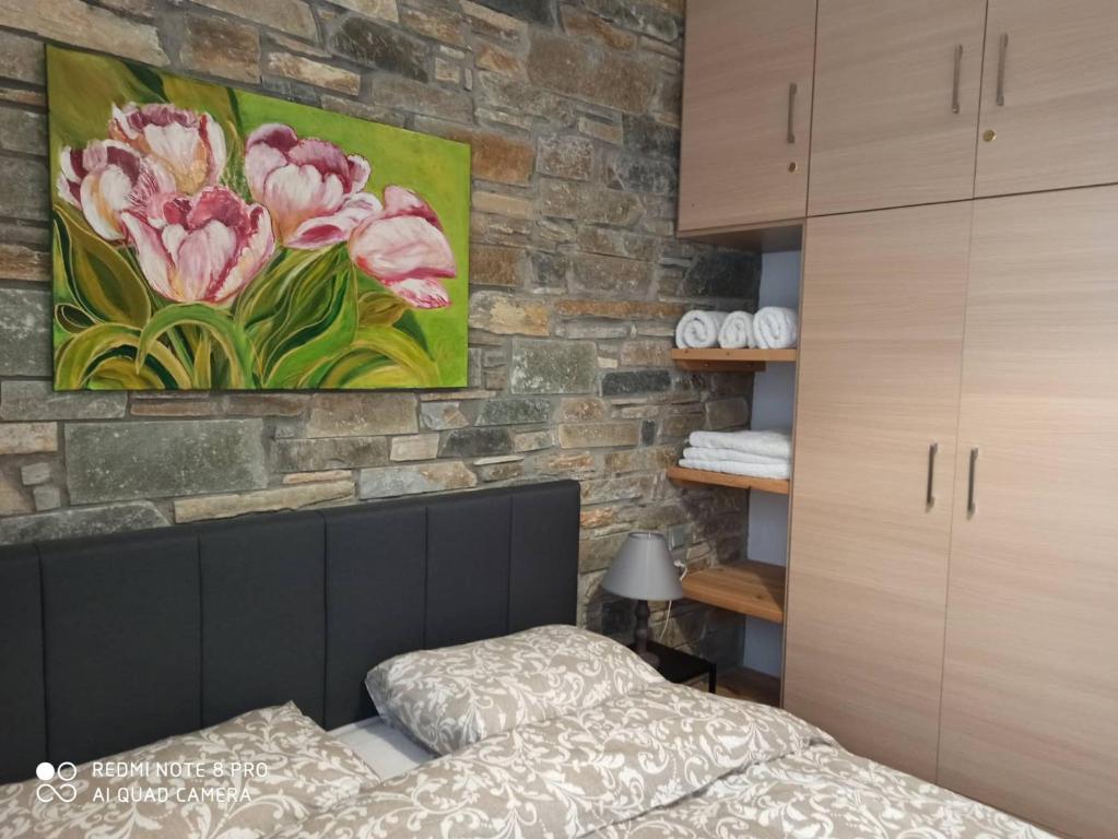 Postel nebo postele na pokoji v ubytování Minamar 2