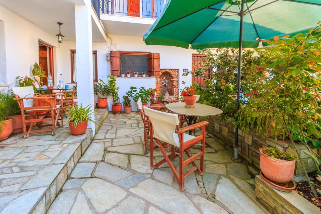 Patio nebo venkovní prostory v ubytování Minamar 2