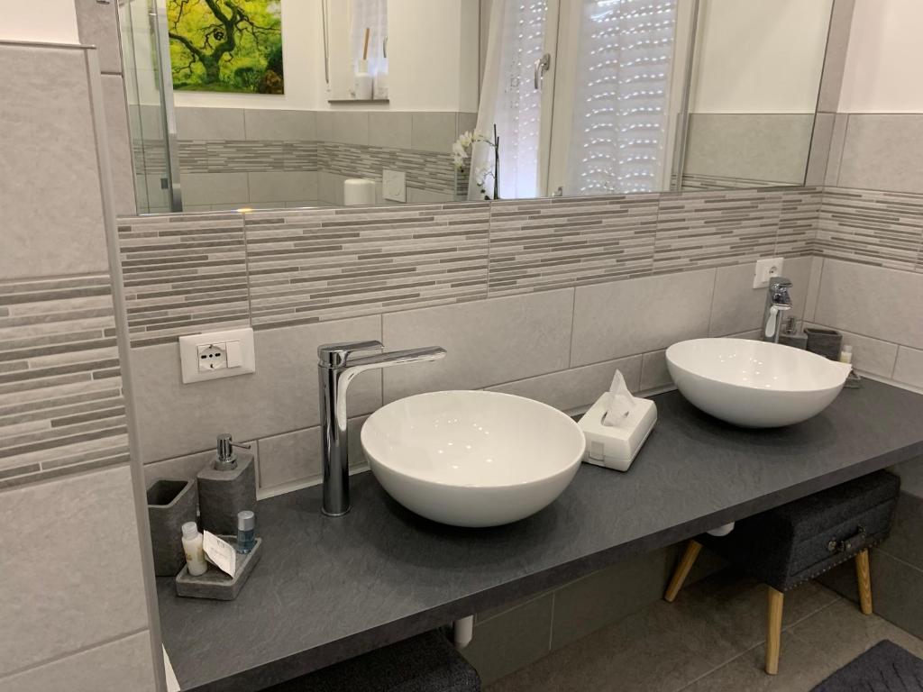 Łazienka w obiekcie CEJM Apartments Merano