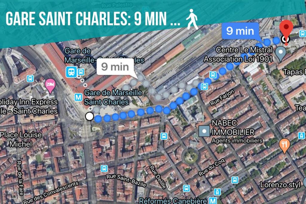 Gallery image of 5 minutes Saint Charles in Marseille