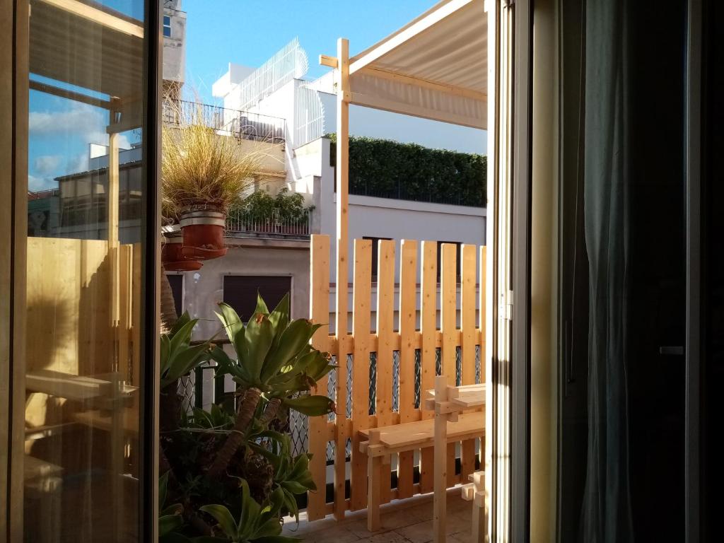 Balkón nebo terasa v ubytování Ariston Petit Hotel
