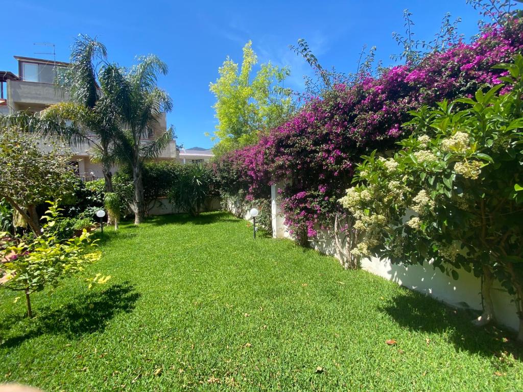 Zahrada ubytování Mondello Villa Nereidi