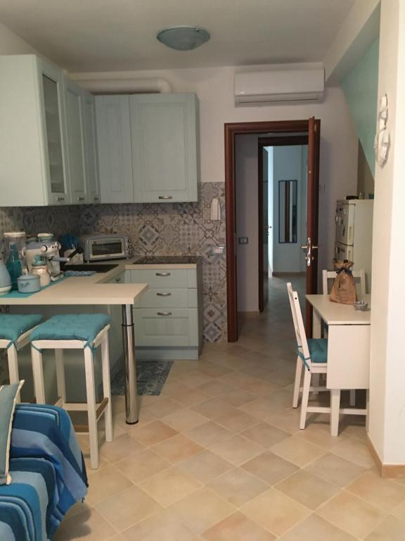 Kuchyň nebo kuchyňský kout v ubytování casa Wela