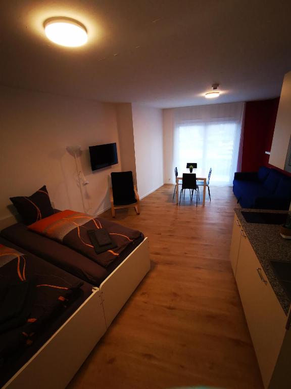 TV a/nebo společenská místnost v ubytování Anstatthotel Horw - self-check-in