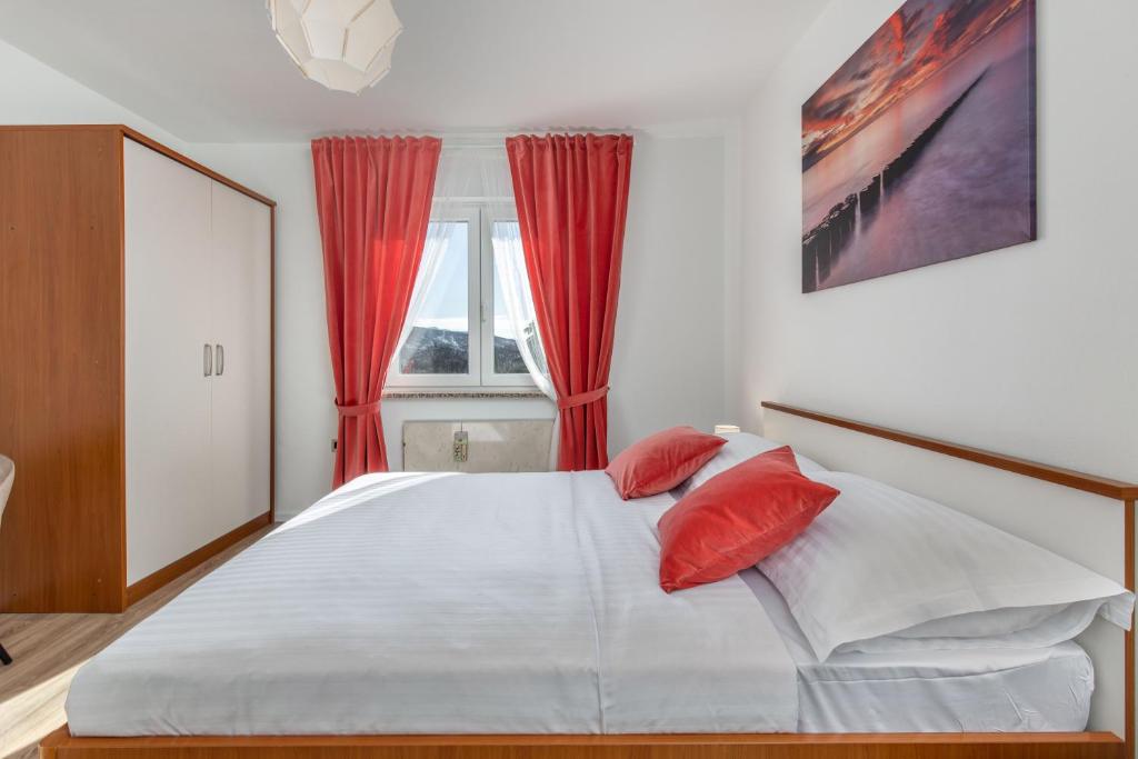 Postel nebo postele na pokoji v ubytování Apartment IN