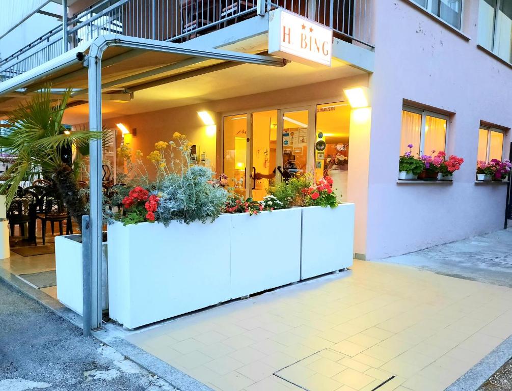 Budova, kde se hotel nachází