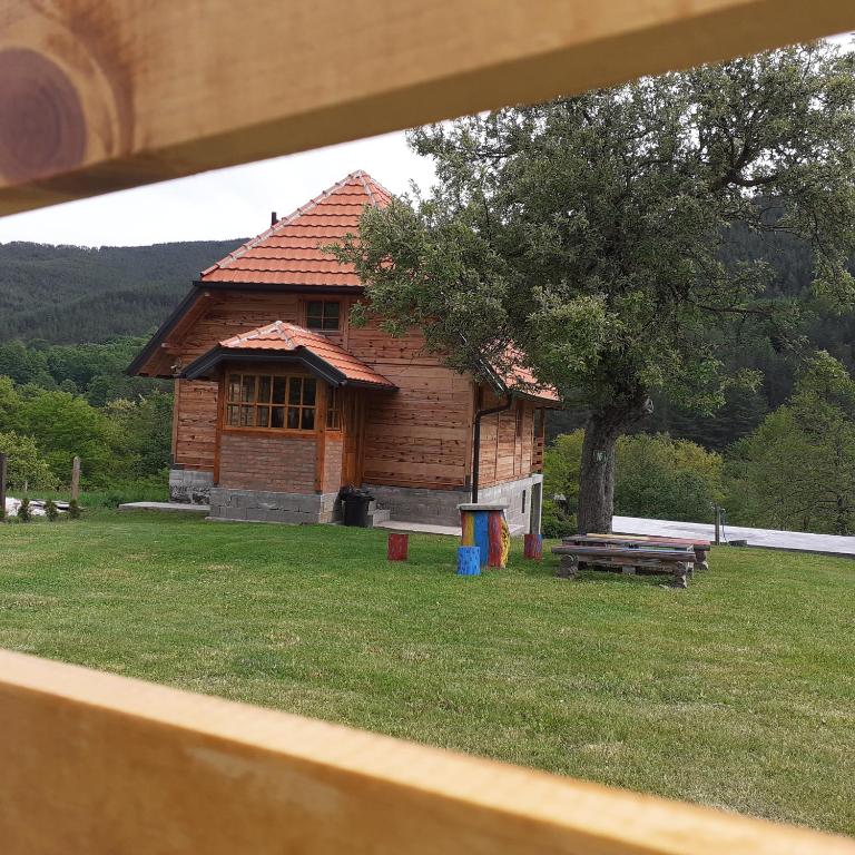 Příroda nedaleko prázdninového domu