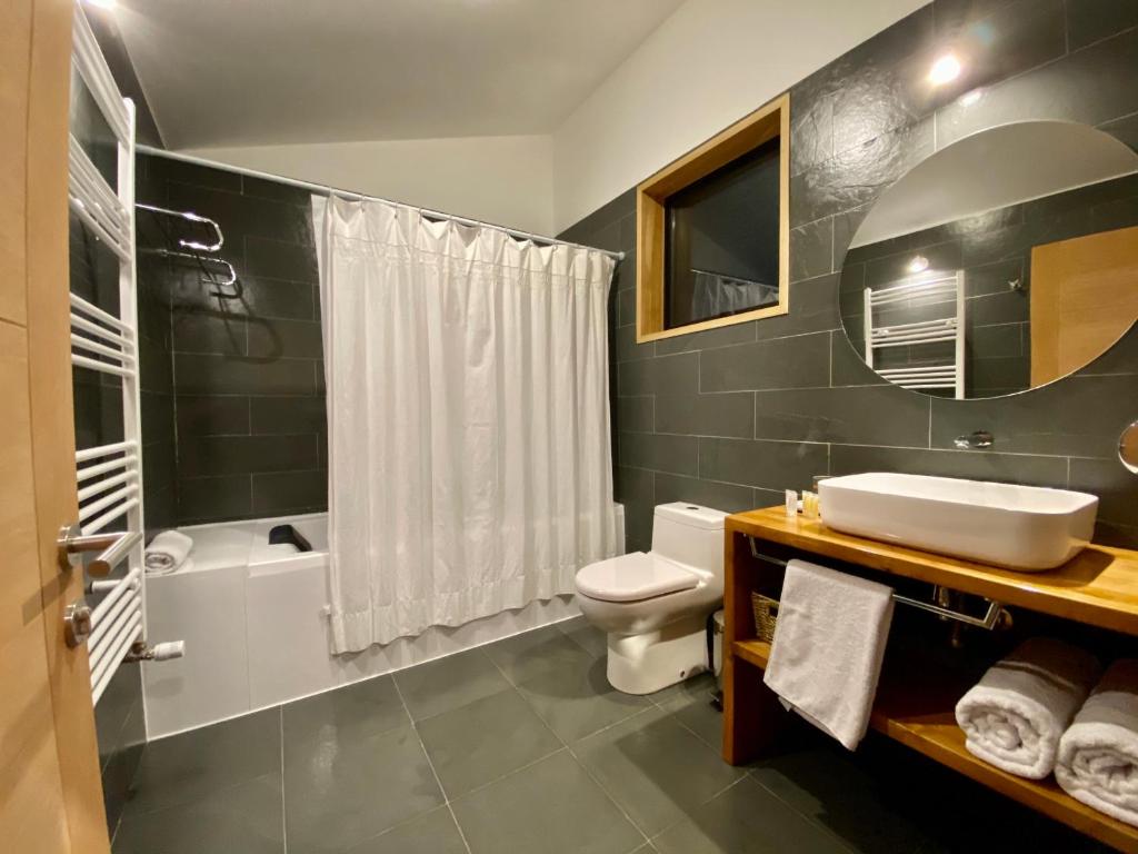 Koupelna v ubytování Line Hotel Patagonia