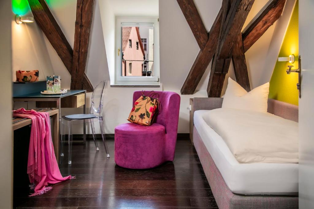 Posezení v ubytování Hotel Münchner Hof und Blauer Turm