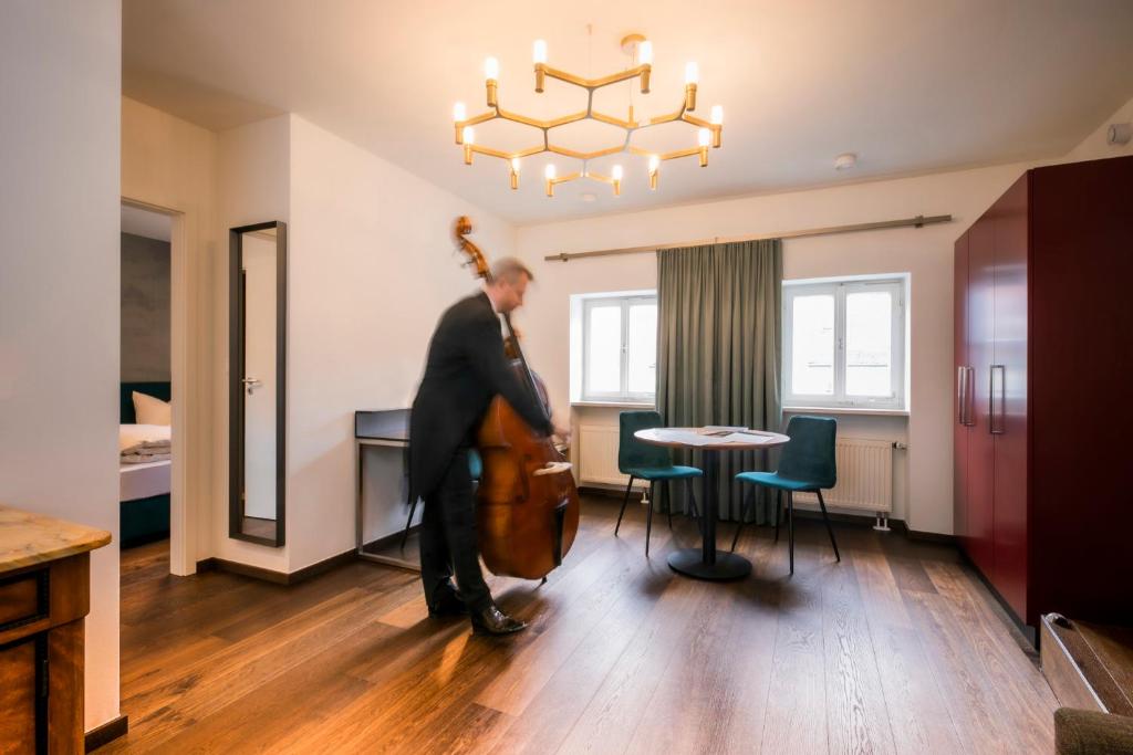 Fotografie z fotogalerie ubytování Hotel Münchner Hof und Blauer Turm v Řezně