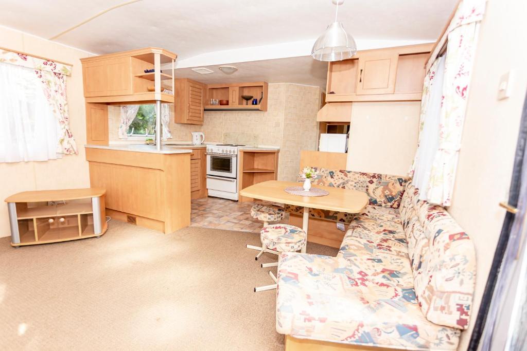 Köök või kööginurk majutusasutuses Guest House Rannaliiv