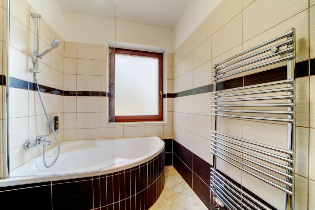 Łazienka w obiekcie Hotel Zlechov