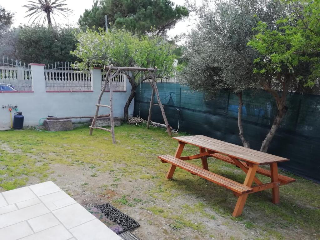 Zahrada ubytování B&B da Zio Lino