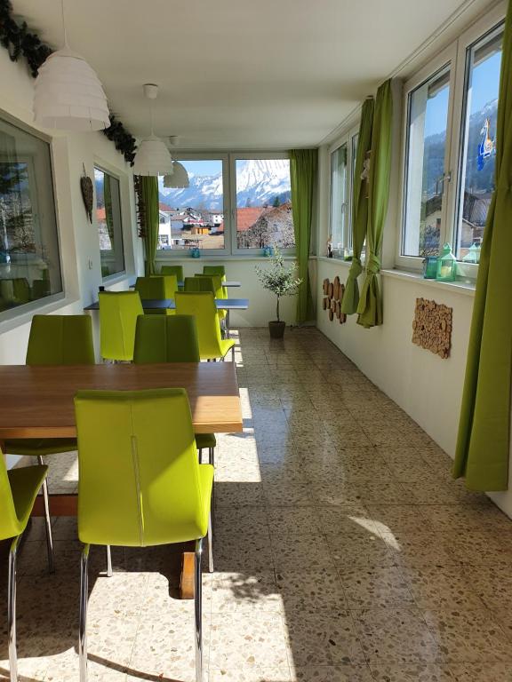 Posezení v ubytování Pension Alpengruss