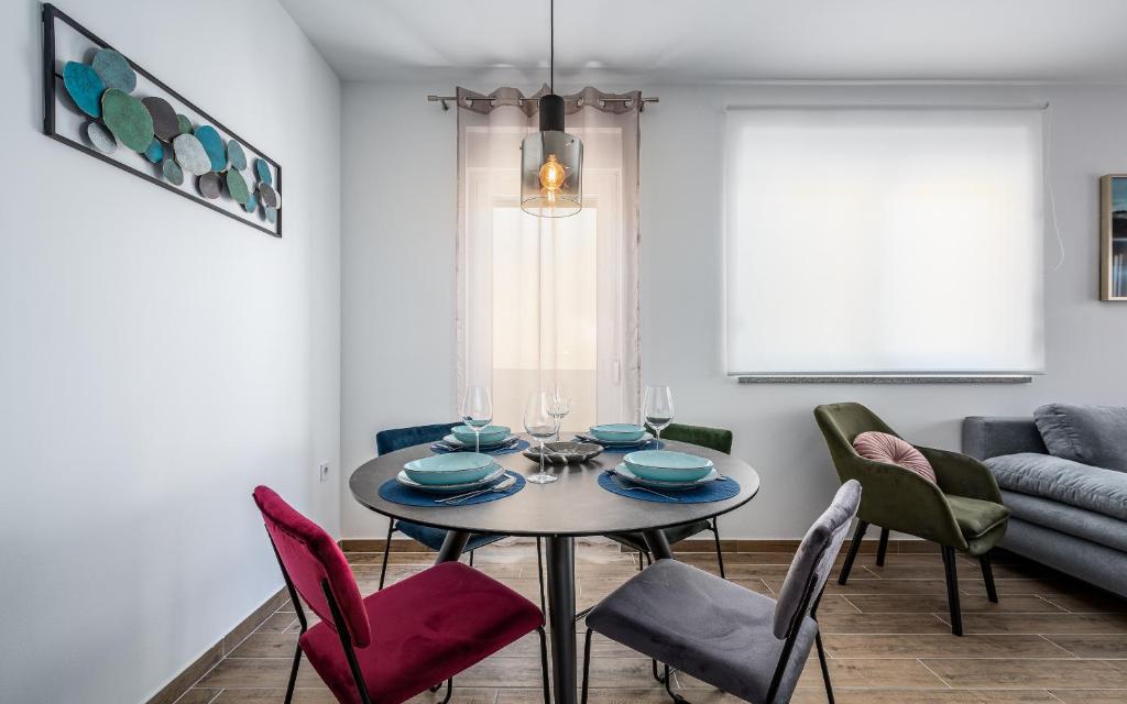 Posezení v ubytování Apartment Sabbia
